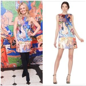 ISO Alice Olivia Domingo Zapata Shift Dress Size 6